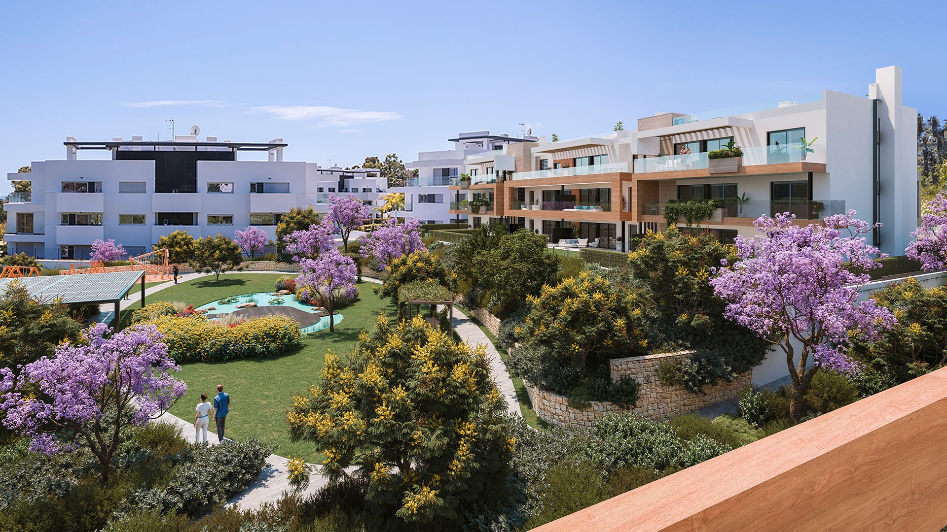 Bungalow a Estepona, Malaga, Spagna 2 camere da letto, 131 mq. N° 135429