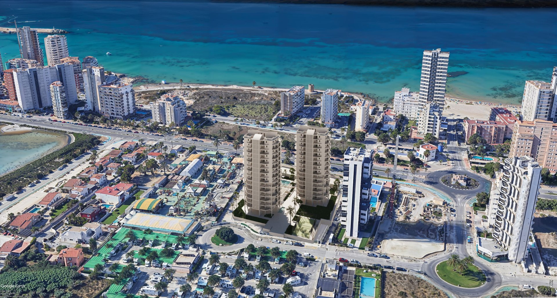 Apartment à Calpe, Alicante, Espagne 2 chambres, 118 m2 No. 195375