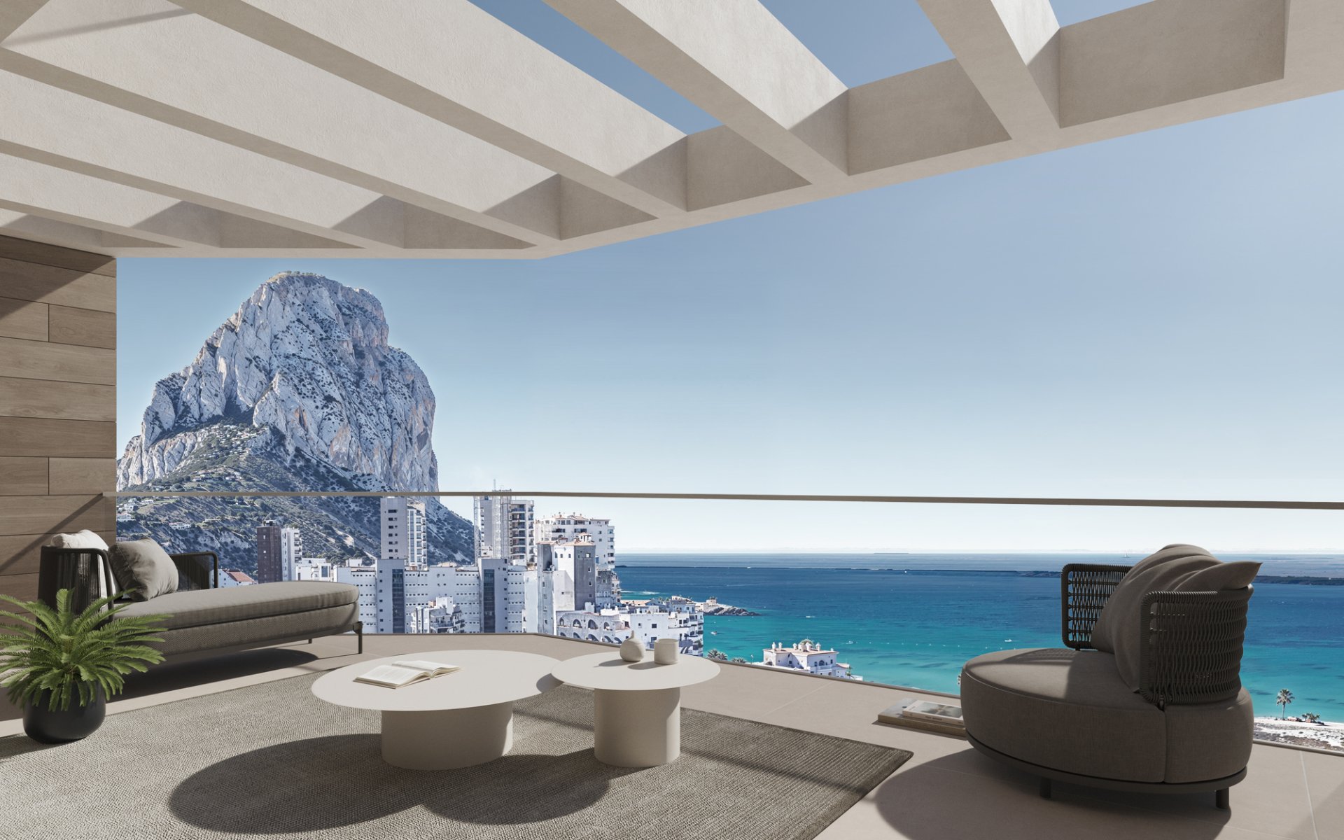 Apartment à Calpe, Alicante, Espagne 2 chambres, 118 m2 No. 195375