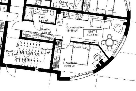 Apartment for sale in Relleu, Alicante, Spain 1 bedroom, 40 sq.m. No. 195378 - photo 12