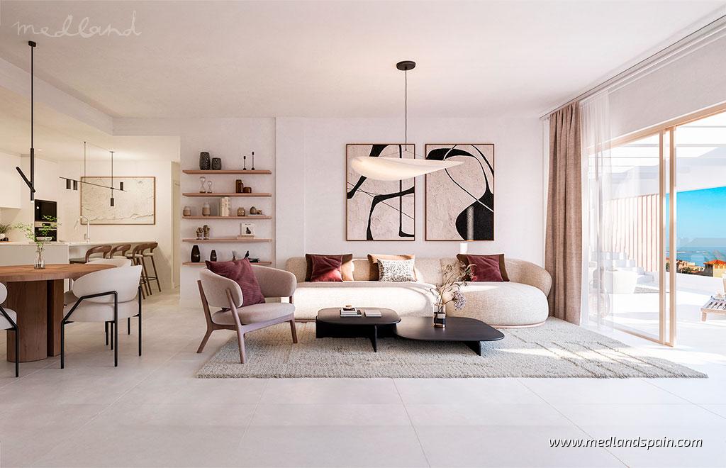 Apartment in Estepona, Malaga, Spain 3 bedrooms, 161 sq.m. No. 108809