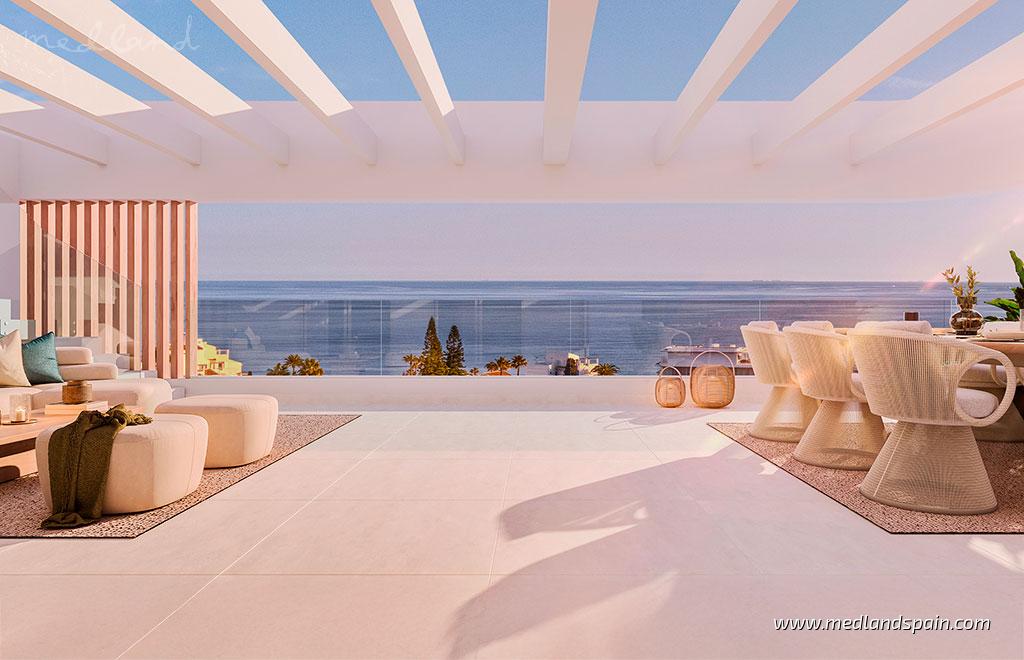 Apartment in Estepona, Malaga, Spain 3 bedrooms, 161 sq.m. No. 108809