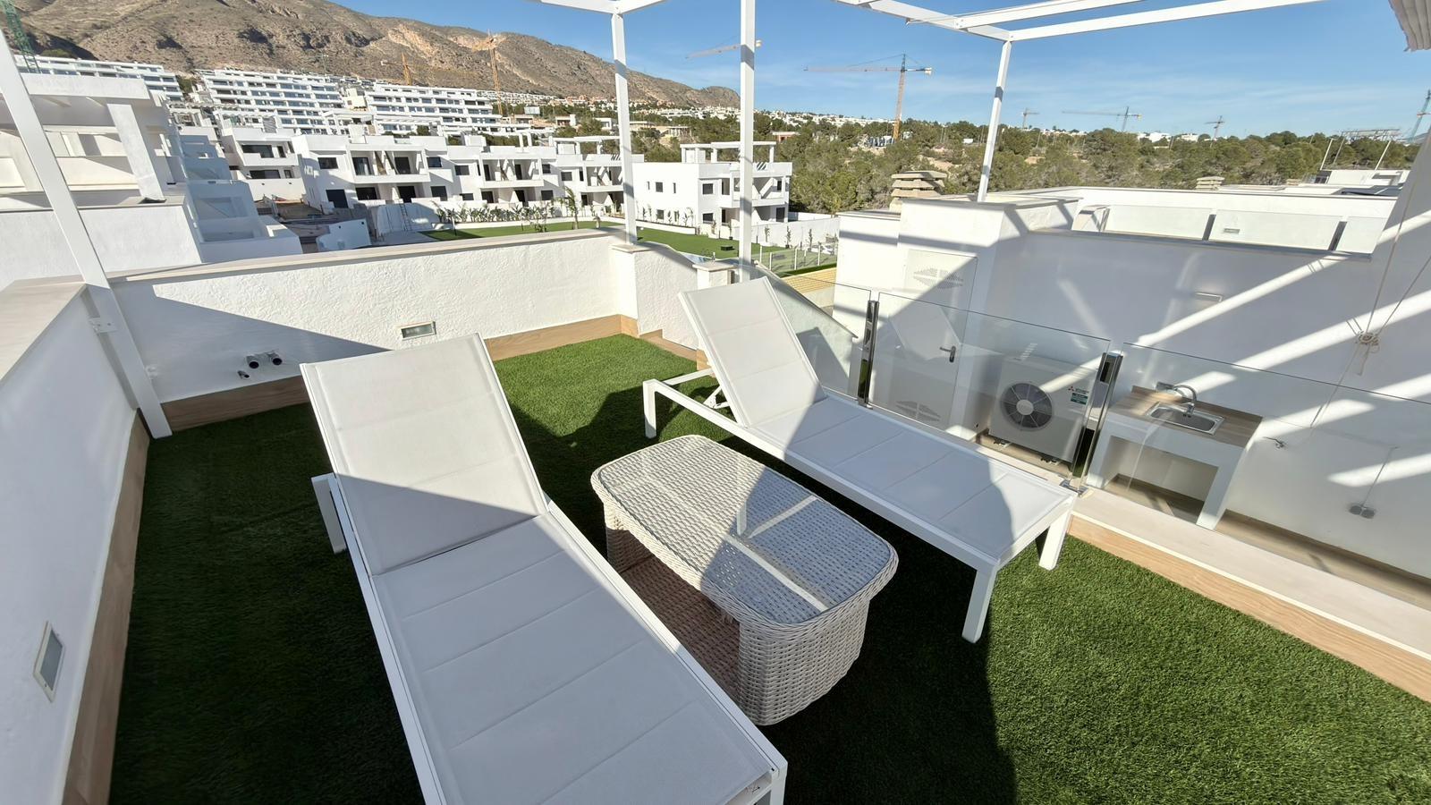 Bungalow i Finestrat, Alicante, Spanien 2 sovrum, 122 kvm. Nr. 165885
