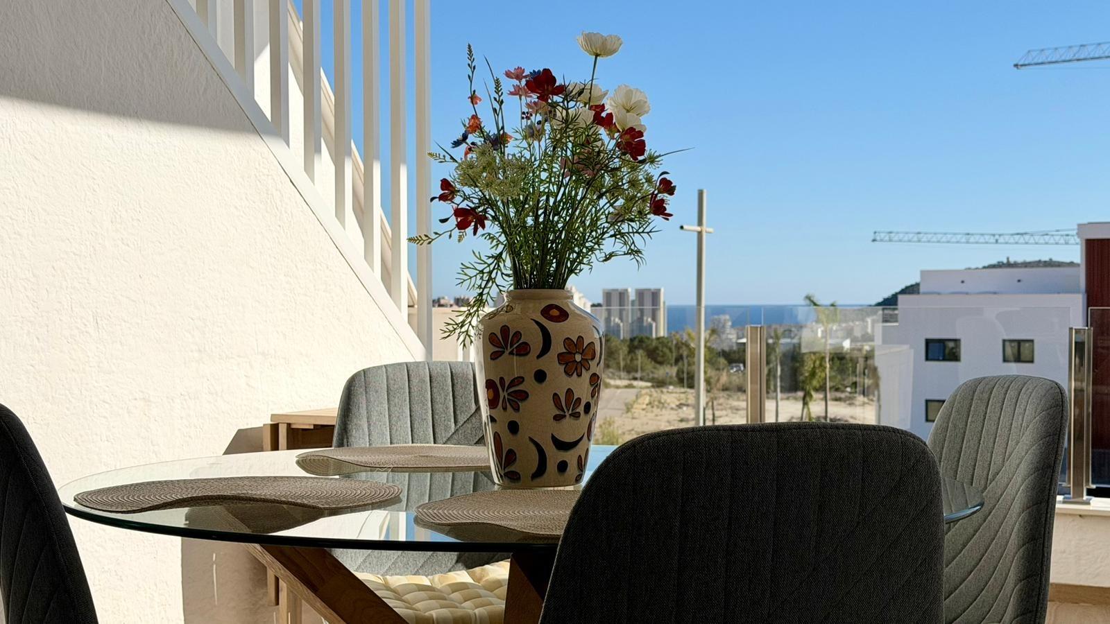 Bungalow i Finestrat, Alicante, Spanien 2 sovrum, 122 kvm. Nr. 165885