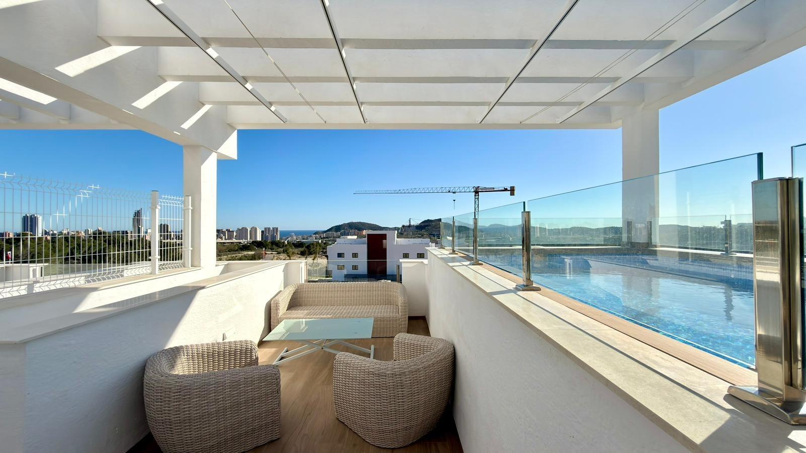 Bungalow i Finestrat, Alicante, Spanien 2 sovrum, 122 kvm. Nr. 165885