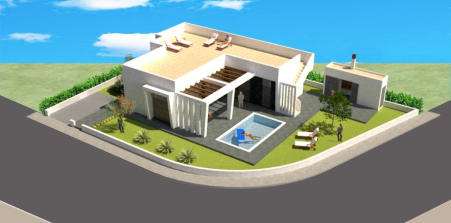Villa in Polop, Alicante, Spain 3 bedrooms, 120 sq.m. No. 145054