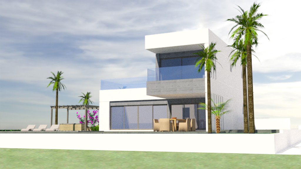 Villa en Polop, Alicante, España 3 dormitorios, 150 m2 No. 145053