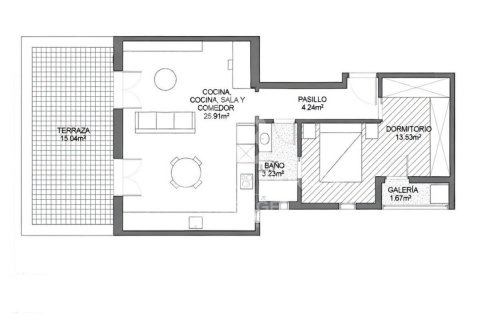 Penthouse à vendre à Barcelona, Espagne, 1 chambre, 64 m2 No. 179052 - photo 25
