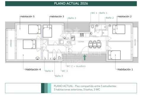Apartament w Barcelona, Hiszpania 5 sypialni, 116 mkw. nr 156687 – zdjęcie 24
