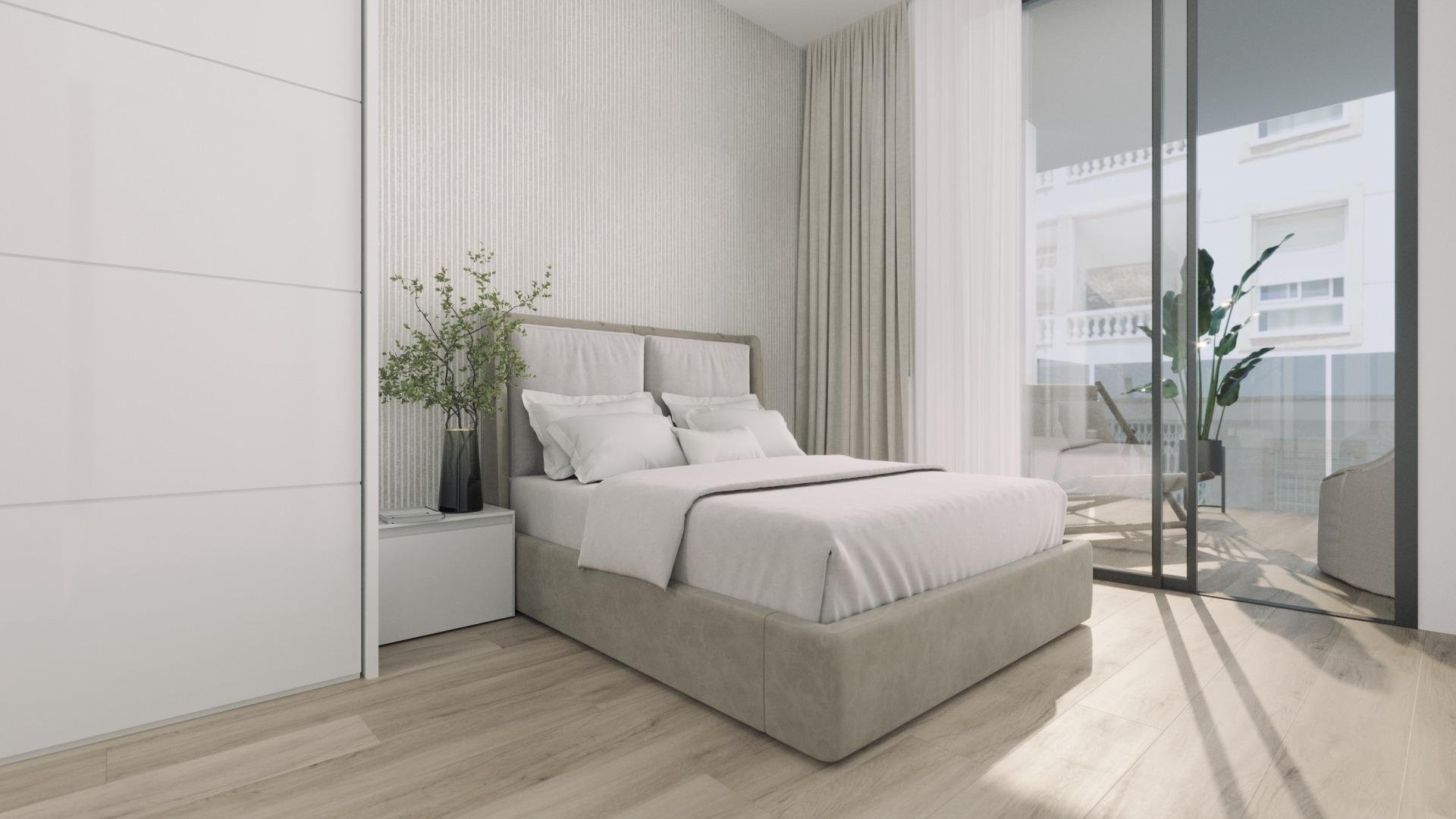 Квартира в Торревьеха, Аликанте, Испания 2 спальни, 93м2 №149908