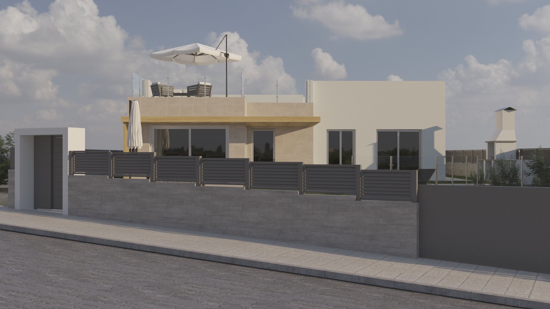 Villa in Polop, Alicante, Spain 3 bedrooms, 100 sq.m. No. 154654