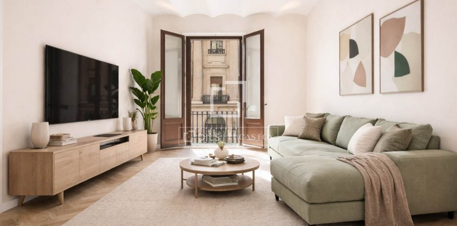 Lägenhet i Barcelona, Spanien 3 sovrum, 118 kvm. Nr. 161467