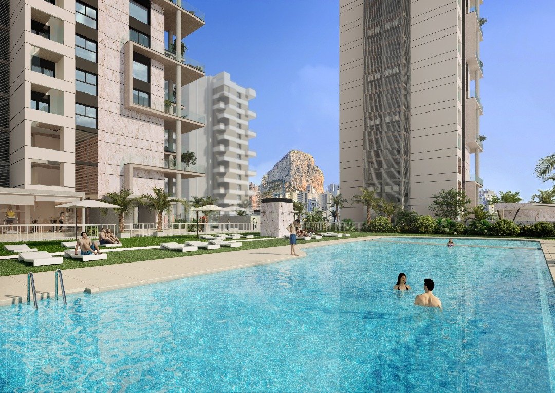 Penthäuser in Calpe, Alicante, Spanien 3 Schlafzimmer, 125 m2 Nr. 151126