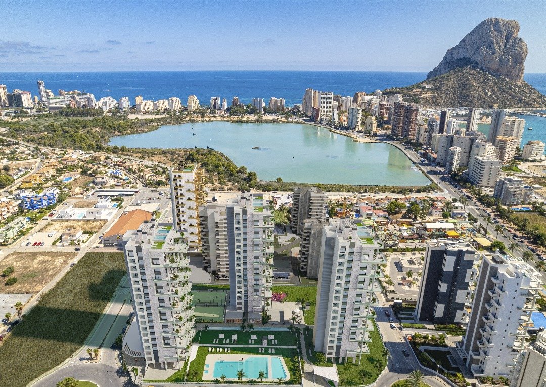 Penthäuser in Calpe, Alicante, Spanien 3 Schlafzimmer, 125 m2 Nr. 151126