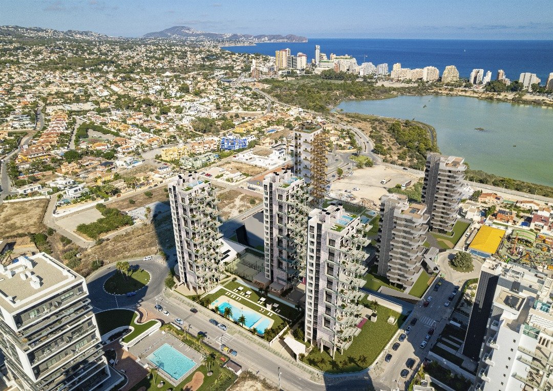 Penthäuser in Calpe, Alicante, Spanien 3 Schlafzimmer, 125 m2 Nr. 151126