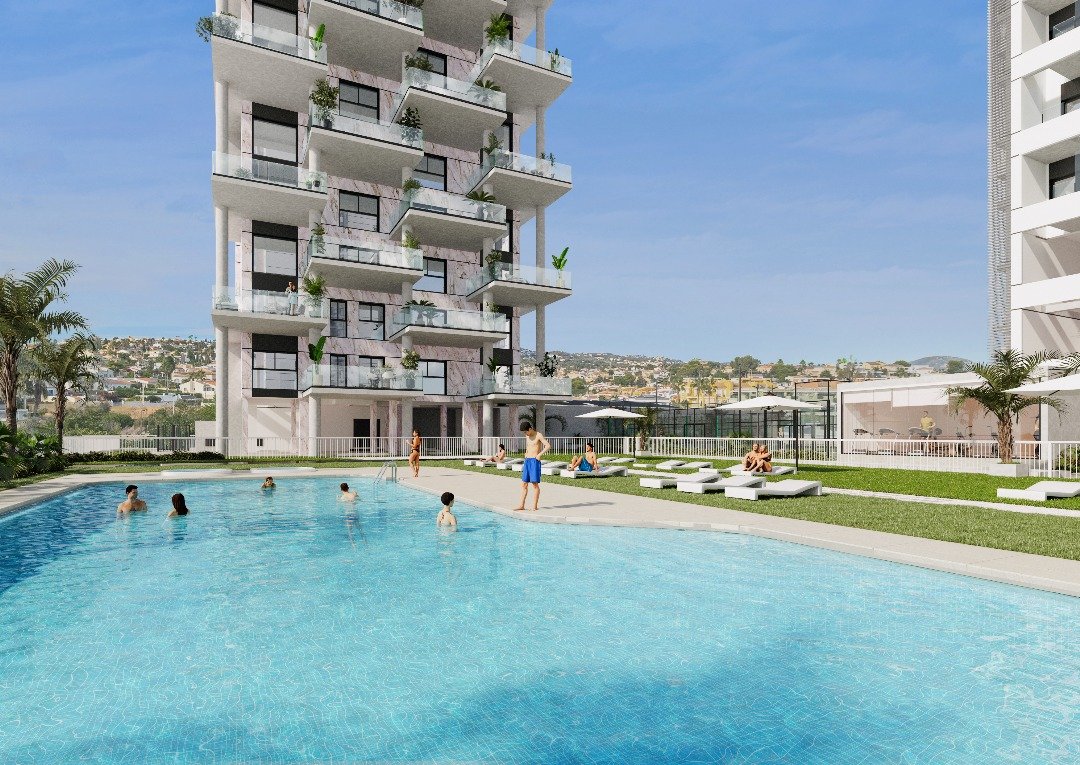 Penthäuser in Calpe, Alicante, Spanien 3 Schlafzimmer, 125 m2 Nr. 151126