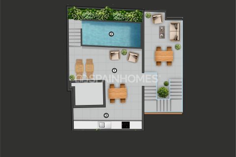 Dzīvoklis pārdošanā Torrevieja, Alicante, Spānijā 2 istabas, 79 m2 Nr. 164508 - attēls 9