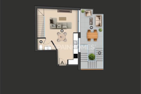 Huoneisto myytävänä Torrevieja, Alicante, Espanja, 2 makuuhuonetta, 79 m2 No. 164508 - kuva 15
