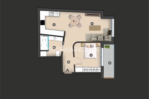 Dzīvoklis pārdošanā Torrevieja, Alicante, Spānijā 2 istabas, 79 m2 Nr. 164508 - attēls 10