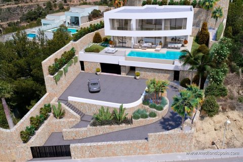 Villa till salu i Calpe, Alicante, Spanien 4 sovrum, 335 kvm. Nr. 141366 - foto 1