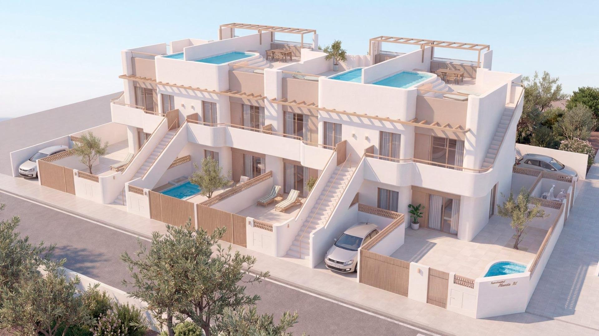 Bungalow in Pilar de la Horadada, Alicante, Spain 2 bedrooms, 62 sq.m. No. 179253