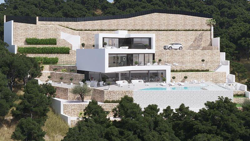 Villa a Benissa, Alicante, Spagna 4 camere da letto, 491 mq. N° 179257
