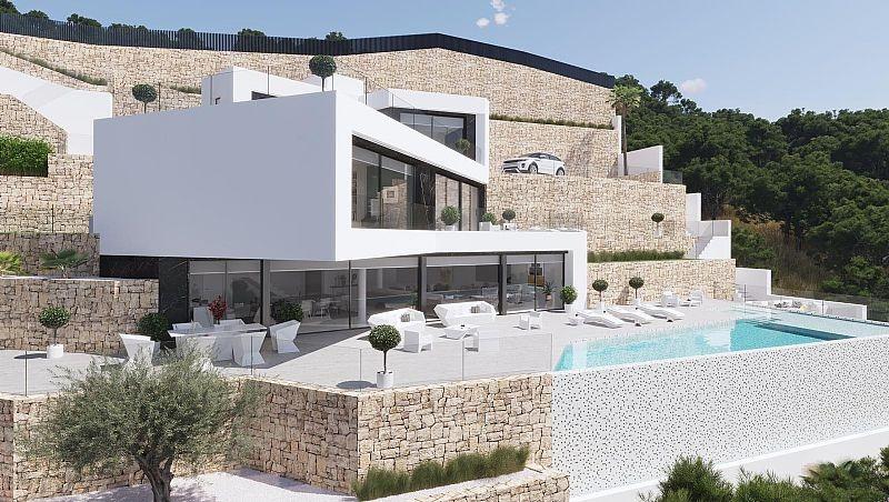 Villa a Benissa, Alicante, Spagna 4 camere da letto, 491 mq. N° 179257