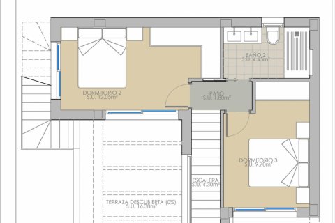 Villa zum Verkauf Los Montesinos, Alicante, Spanien 3 Schlafzimmer, 90 m2 Nr. 111248 - Foto 11