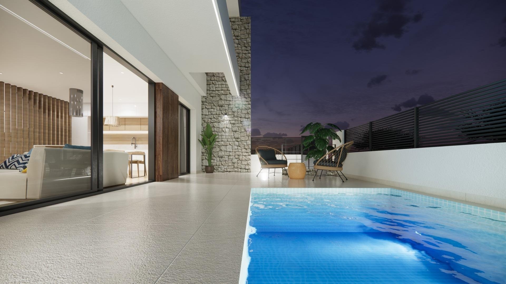 Villa i Dolores, Alicante, Spanien 3 sovrum, 90 kvm. Nr. 111253