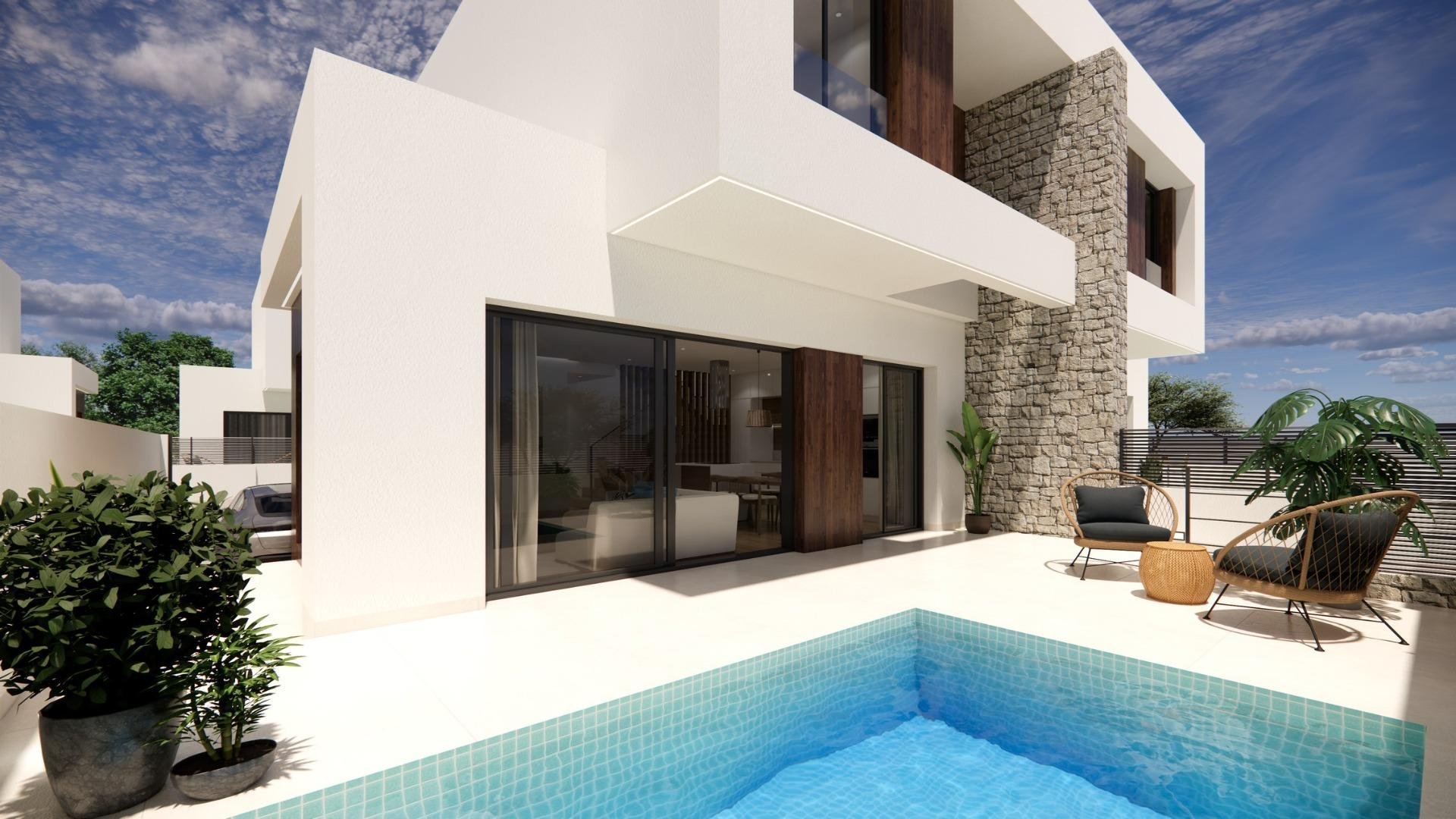 Villa i Dolores, Alicante, Spanien 3 sovrum, 90 kvm. Nr. 111253
