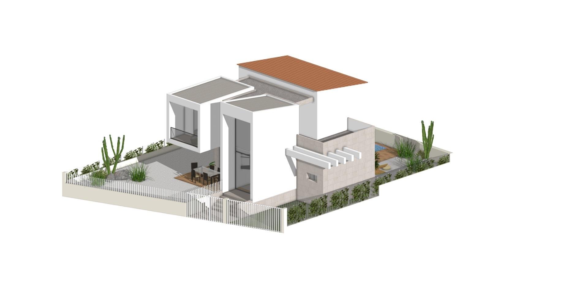 Villa en La Nucia, Alicante, España 3 dormitorios, 125 m2 No. 111252