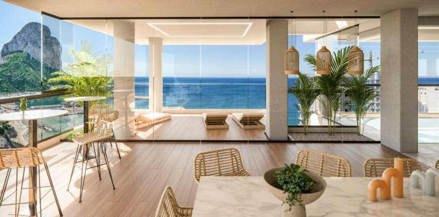 Apartment in Calpe, Alicante, Spain 3 bedrooms, 89 sq.m. No. 142558