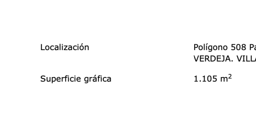 Parcela en Villaturiel, León, España 1105 m2 No. 185923