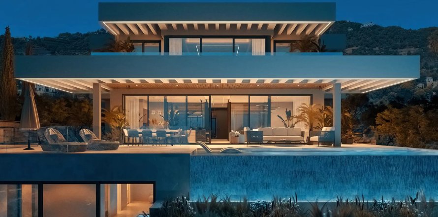 Villa i Benahavis, Malaga, Spanien 6 sovrum, 3035 kvm. Nr. 162610