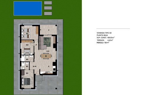 Villa en venta Moratalla, Murcia, España 3 dormitorios, 108 m2 No. 134247 - foto 9
