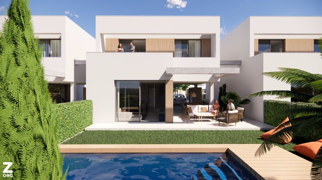 Villa i Los Alcazares, Murcia, Spanien 3 sovrum, 218 kvm. Nr. 144967