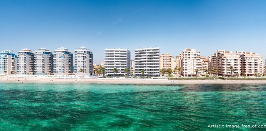 Квартира в Ла-Манга-дель-Мар-Менор, Мурсия, Испания 2 спальни, 112м2 №188868
