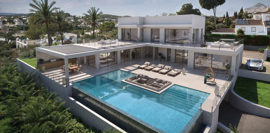 Huvila Javea, Alicante, Espanja 5 makuuhuonetta, 582 m2 No. 191026
