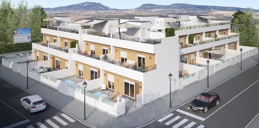 Townhouse à Avileses, Murcia, Espagne 3 chambres, 107 m2 No. 173522