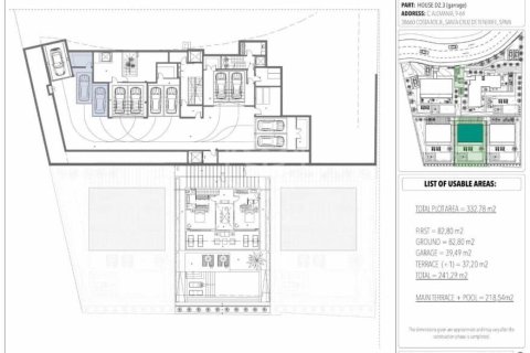 Willa w Adeje, Tenerife, Hiszpania 3 sypialnie, 262 mkw. nr 149897 – zdjęcie 17