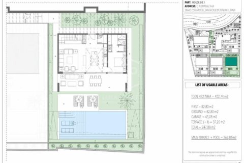 Willa w Adeje, Tenerife, Hiszpania 3 sypialnie, 262 mkw. nr 149897 – zdjęcie 18