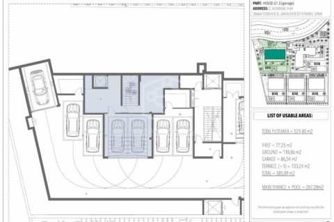 Willa w Adeje, Tenerife, Hiszpania 3 sypialnie, 262 mkw. nr 149897 – zdjęcie 14