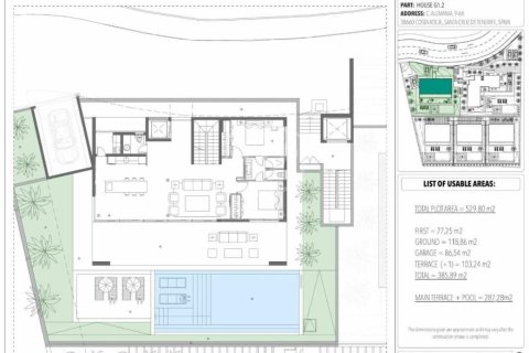 Willa w Adeje, Tenerife, Hiszpania 3 sypialnie, 262 mkw. nr 149897 – zdjęcie 13