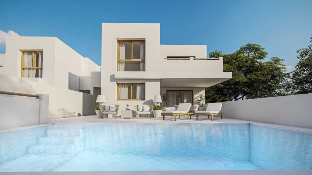 Villa i Alicante, Spanien 3 sovrum,  Nr. 145206