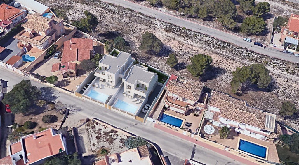 Villa i Alicante, Spanien 3 sovrum,  Nr. 145206