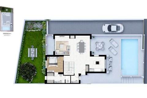 Willa w Alicante, Hiszpania 3 sypialnie,  nr 145206 – zdjęcie 11