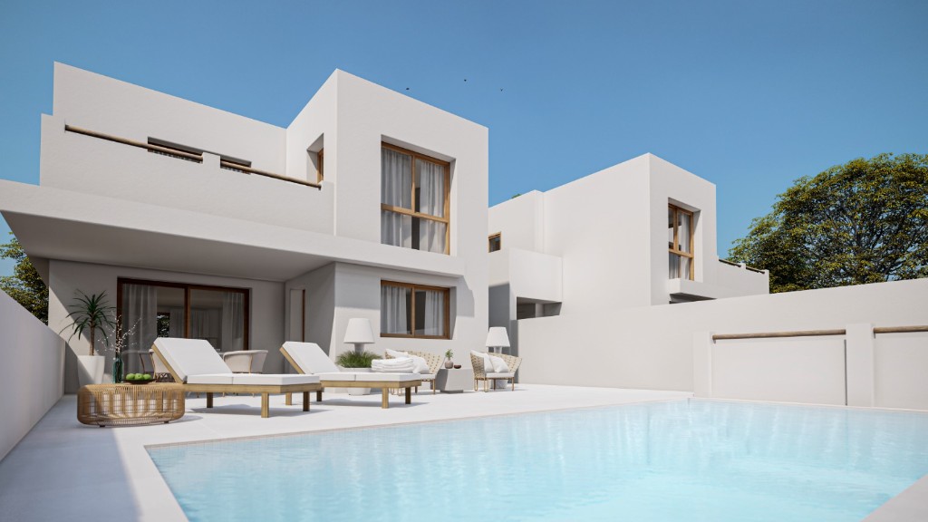 Villa i Alicante, Spanien 3 sovrum,  Nr. 145206