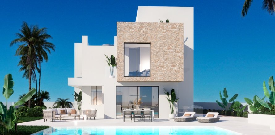 Villa a Finestrat, Alicante, Spagna 3 camere da letto, 330 mq. N° 145201