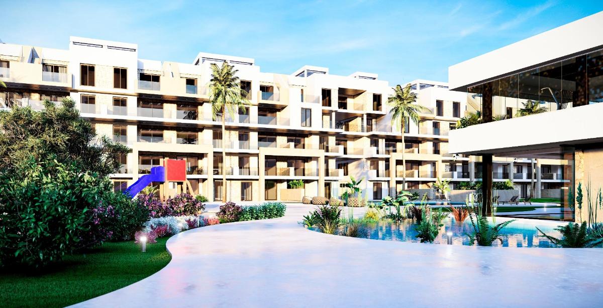 Huoneisto Guardamar del Segura, Alicante, Espanja 2 makuuhuonetta, 78 m2 No. 112952