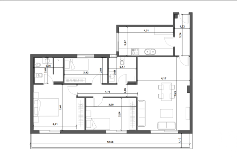 Tvåvåningslägenhet till salu i Cubelles, Barcelona, Spanien 3 sovrum, 120 kvm. Nr. 153898 - foto 29